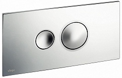 Viega Кнопка смыва Visign for Style 10 596347 хром матовый – фотография-1