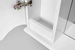 Am.Pm Зеркало-шкаф Like 80 L, белый глянец – фотография-3