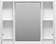 Brevita Зеркальный шкаф Balaton 100 белый – картинка-7