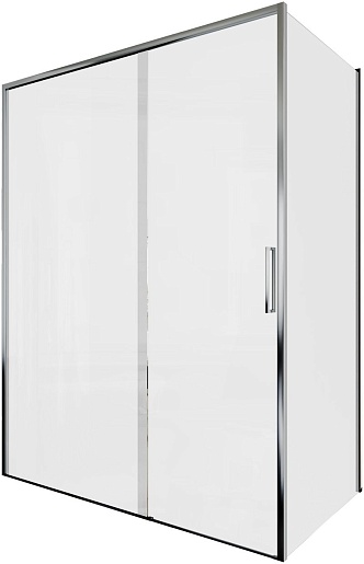 Aquanet  Душевой уголок Pleasure Evo 150x80 AE65-150x80-CT профиль хром, стекло прозрачное – фото-1