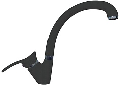 Florentina Смеситель FL-03 антрацит для кухонной мойки