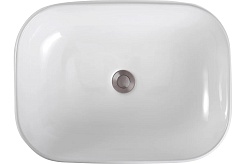 Aquatek Накладная раковина 56/42 AQ5526-00 глянцевая белая – фотография-2