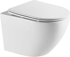 Azario Унитаз подвесной Grado AZ-0046-UQ1 безободковый белый