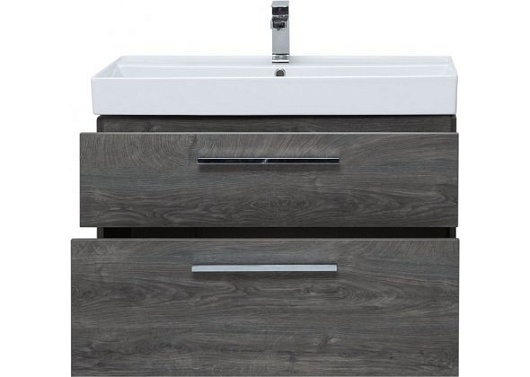 Aquanet Тумба с раковиной Nova 90 дуб рошелье – фотография-10