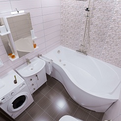 Triton Акриловая ванна Мишель 180 L – фотография-6