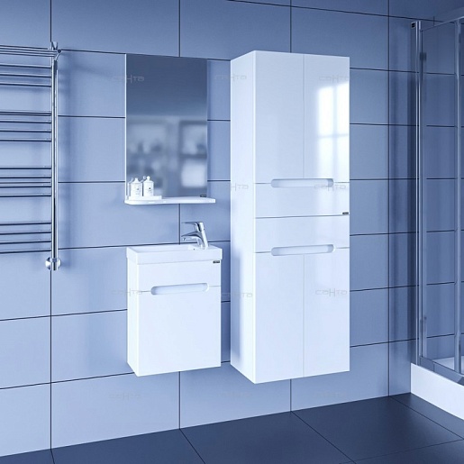 СанТа Мебель для ванной Лондон 40 подвесная – фотография-2