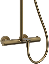 Raiber Душевая система Graceful RPG-007 золото матовое – фотография-2