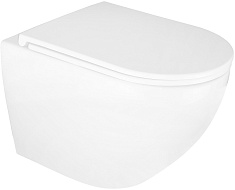 Azario Унитаз подвесной Navio AZ-0074 безободковый белый