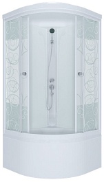 Triton Душевая кабина Стандарт Б узоры 90x90 – фотография-1