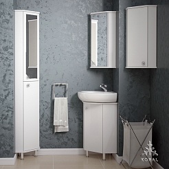 Corozo Мебель для ванной Флоренция 40 угловая – фотография-4