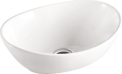 SantiLine Раковина накладная 41 SL-1016 белая – фотография-1