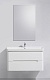 BelBagno Тумба с раковиной LUXURY/SOFT 800 Bianco Lucido, раковина SOFT – картинка-11