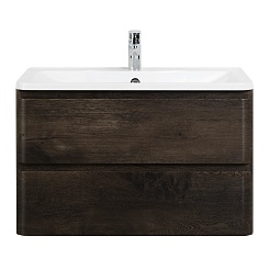 BelBagno Тумба с раковиной Albano 100 подвесная Rovere Nature Grigio – фотография-2