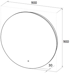 Ceruttispa Зеркало Бьелла 90 – фотография-10