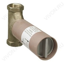 Hansgrohe Запорный вентиль 15970180 шпиндельный, скрытая часть – фотография-1