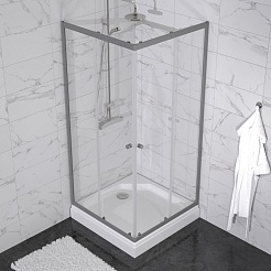 Triton Душевой уголок Вента-Графит 90/90 Щ0000076257 – фотография-5