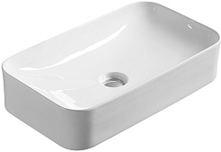 SantiLine Раковина накладная 60.5 SL-1008 белая – фотография-1