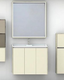 Акватон Мебель для ванной "Фабиа 80" ваниль – фотография-1