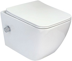 Esbano Унитаз Leon WBN подвесной безободковый с функцией биде белый – фотография-1