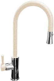 Granfest Смеситель для кухни 7652 бежевый – фотография-1