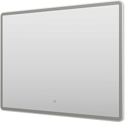 Misty Мебель для ванной с раковиной под стиральную машину Ингрид 100 L белая – фотография-11