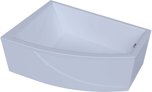 Aquatek Акриловая ванна Оракул 180x125 L с экраном – фотография-2