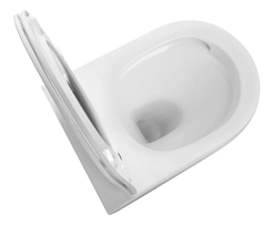 Iberica Blanca Унитаз подвесной Bilbao Alto безободковый, с микролифтом – фотография-7