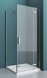 BelBagno Душевой уголок Kraft 90/90 KRAFT-A-12-90-C-Cr-R стекло прозрачное – фотография-1