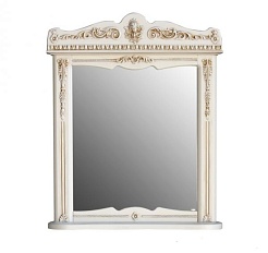 Атолл Зеркало "Бисмарк 85" айвори – фотография-1