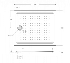 BelBagno Душевой поддон Tray 120/100 TRAY-BB-AH-120/100-15-W – фотография-5