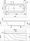 Poseidon Акриловая ванна Darina 160x70 – картинка-6