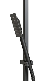 Mixline Душевая стойка 553213 чёрная – фотография-5