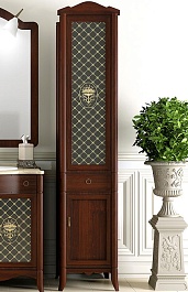 Opadiris Шкаф-пенал для ванной Виктория 44 R светлый орех – фотография-1