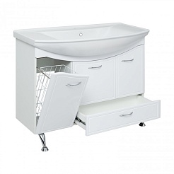 Runo Мебель для ванной Севилья 105 с б/к – фотография-3