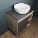 Teymi Тумба с раковиной Nura 80 Helmi Solli 41 подвесная дуб/графит – картинка-18