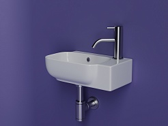 Ceramicanova Раковина Element 40/24 CN6074L белая – фотография-2