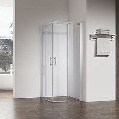 Veconi  Душевой уголок Rovigo RV-50CH 80x80 – фотография-2