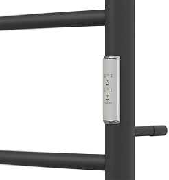 Point Полотенцесушитель электрический Афина П4 400x600 PN04846PB черный – фотография-3