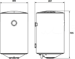 Royal Thermo Накопительный водонагреватель Optimal RWH 50 – фотография-4