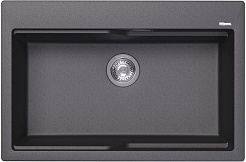 Florentina Мойка кухонная Ромия 770 черная – фотография-1