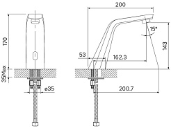 Iddis Смеситель для раковины Pulse 020SBSNi86 – фотография-7