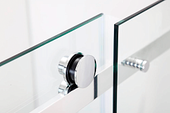 Black&White Душевая дверь в нишу S218 120x195 – фотография-4