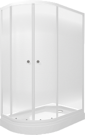 Triton Душевой уголок Коралл Лайт А правый 120/80 Щ0000068950 – фотография-1