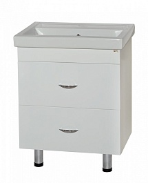 Misty Тумба с раковиной Фостер 60 напольная, 2 ящика – фотография-4