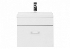 Aquanet Тумба с раковиной Верона 50 белая – фотография-6