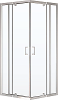 RGW Душевой уголок Passage PA-030 80x80 профиль хром стекло матовое сатинат