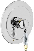 Webert Смеситель Alexandra AL880101017 хром/золото, для душа