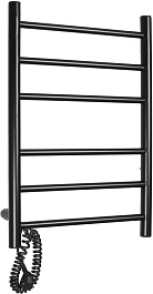 Domoterm Полотенцесушитель электрический Аврора DMT 109-6 40x60 ЧРН EK L черный – фотография-2