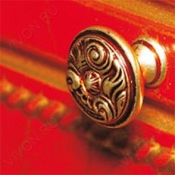 Misty Тумба с раковиной Fresko 90 красная краколет – фотография-5