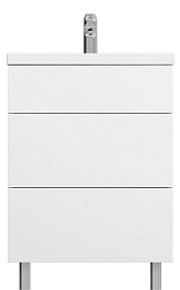 Am.Pm Мебель для ванной Gem 60 белый глянец, напольная, с 2 ящиками – фотография-7